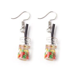 Watermelon Drink Earrings